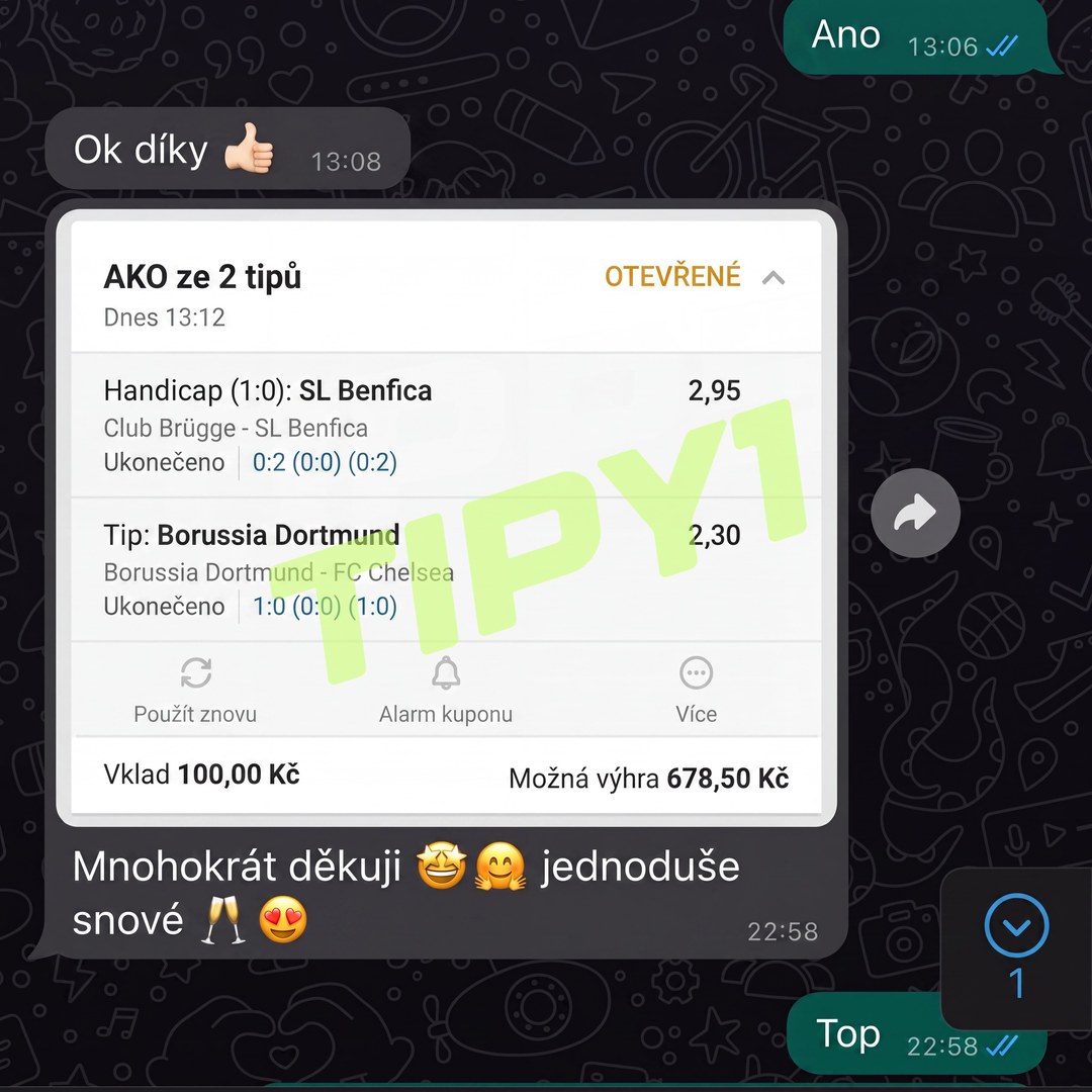 Důkaz od klienta